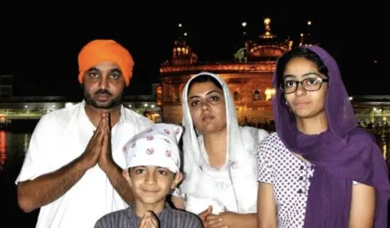 bhagwant-mann-with-ex-wife-and-their-children
