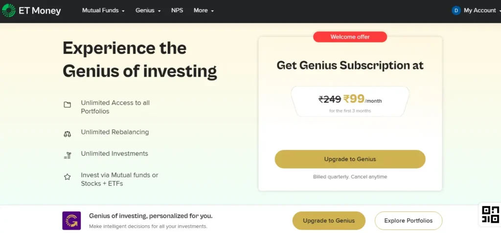 ETMoney Genius Review 2026: ETMoney Genius Worth It? 4 ET Money Genius Subscription